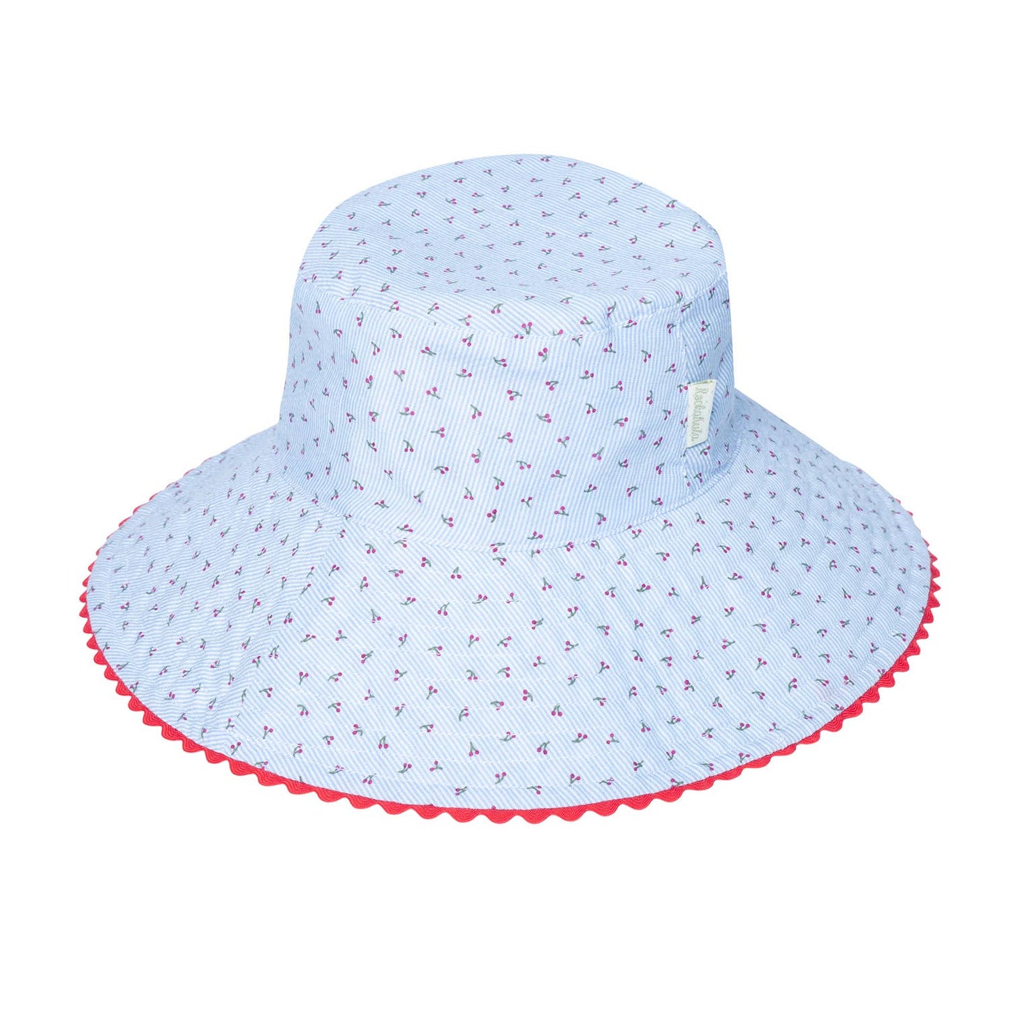 Rockahula Kids - Cherry Gingham Reversible Sun Hat 3-6 Years