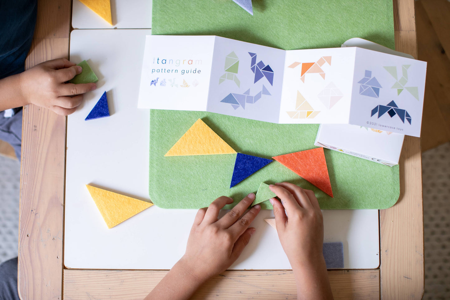 Lowercase Toys - Mini Tangram Block Set