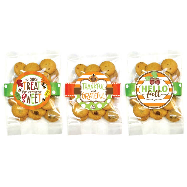 Oh, Sugar! - Cookies - Fall Small Cookie Bag Asst. #1