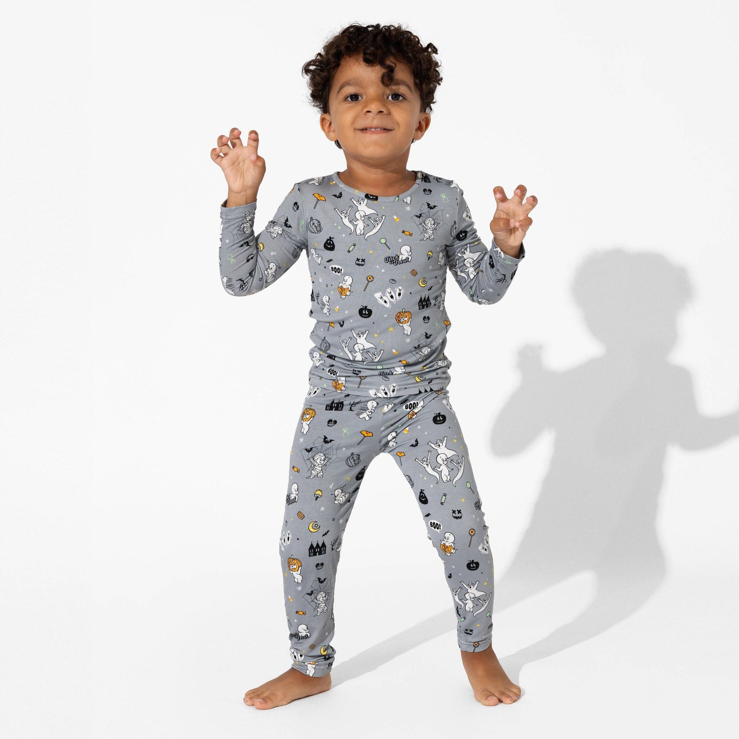 Bellabu Bear - Casper Halloween Bamboo Kids Pajamas