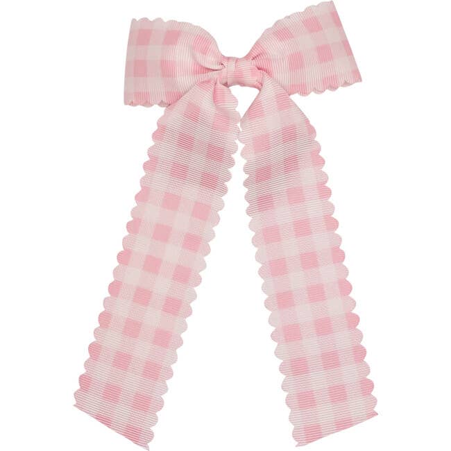 Gingham Long-tail bow