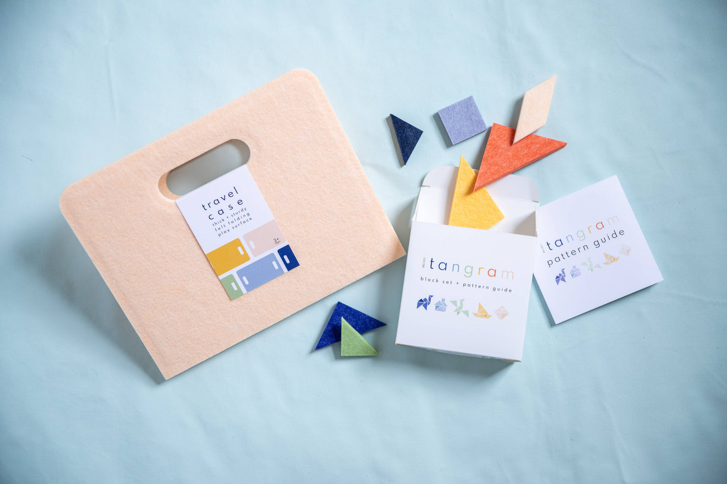 Lowercase Toys - Mini Tangram Block Set