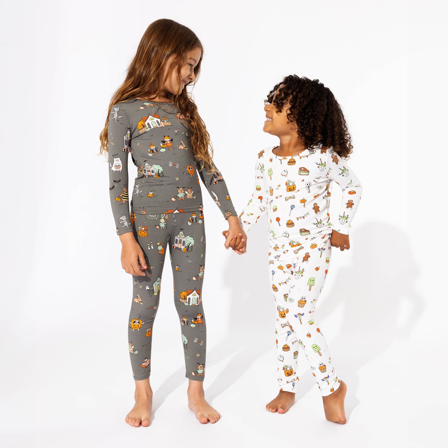 Bellabu Bear - Halloween Treats Bamboo Kids Pajamas