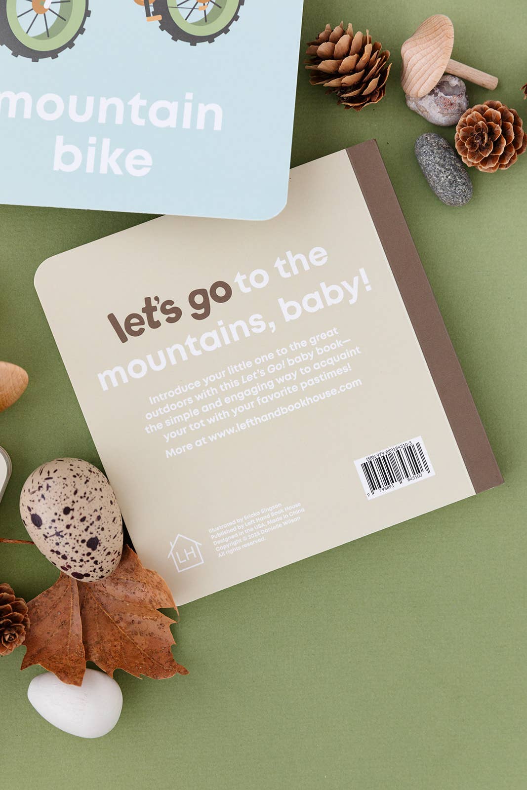 Left Hand Book House - Mountain Baby- Board Book
