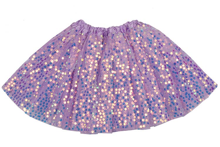 Sparkle Sisters by Couture Clips - Lavender Sequin Tutu