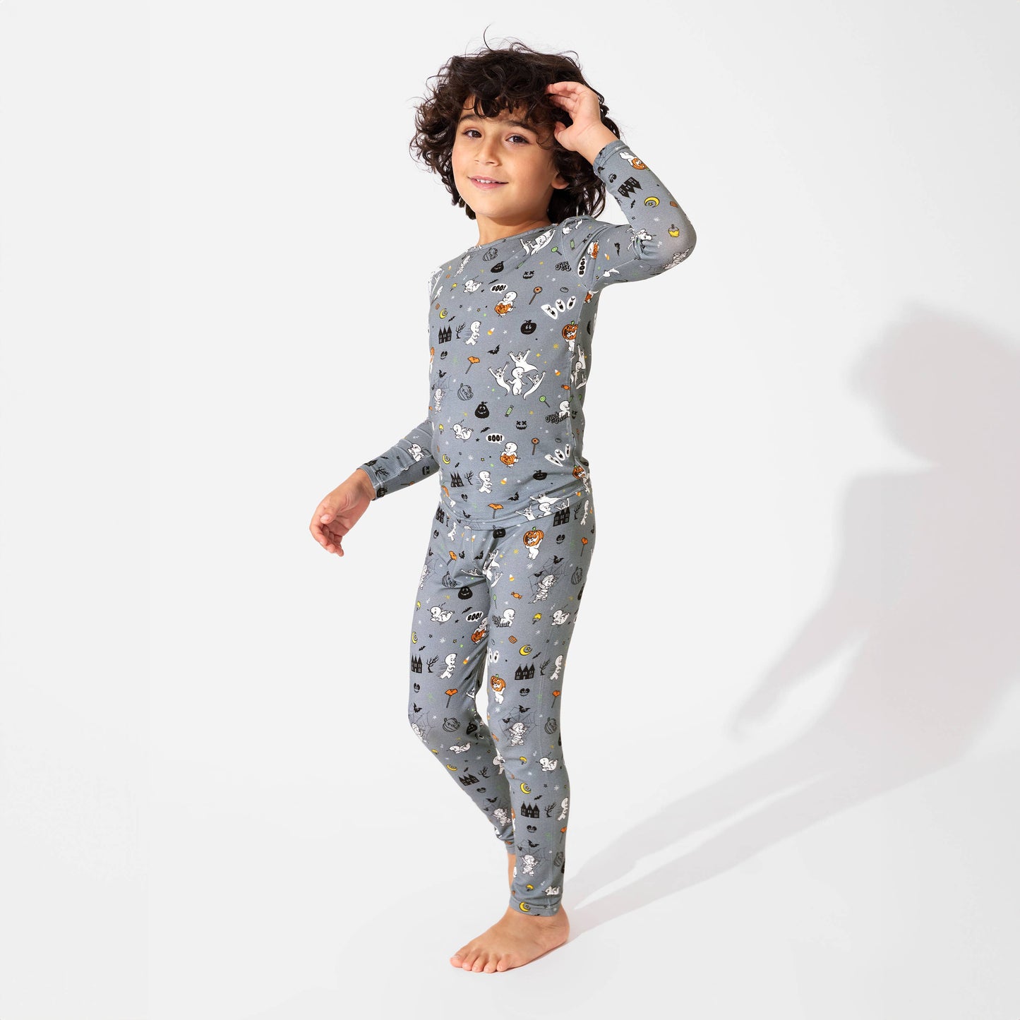 Bellabu Bear - Casper Halloween Bamboo Kids Pajamas