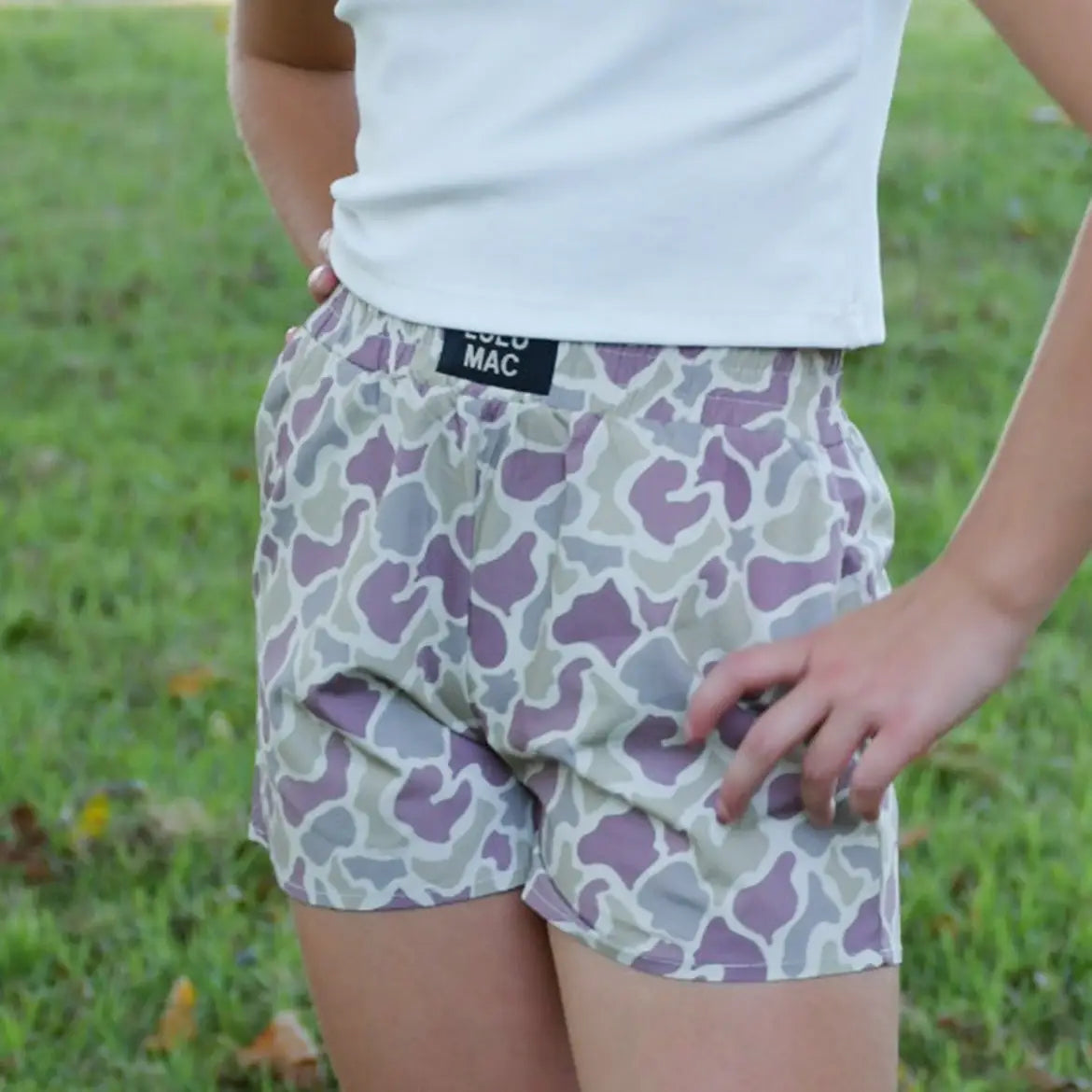 Girlie Girl Originals - Light Camo Kids Shorts