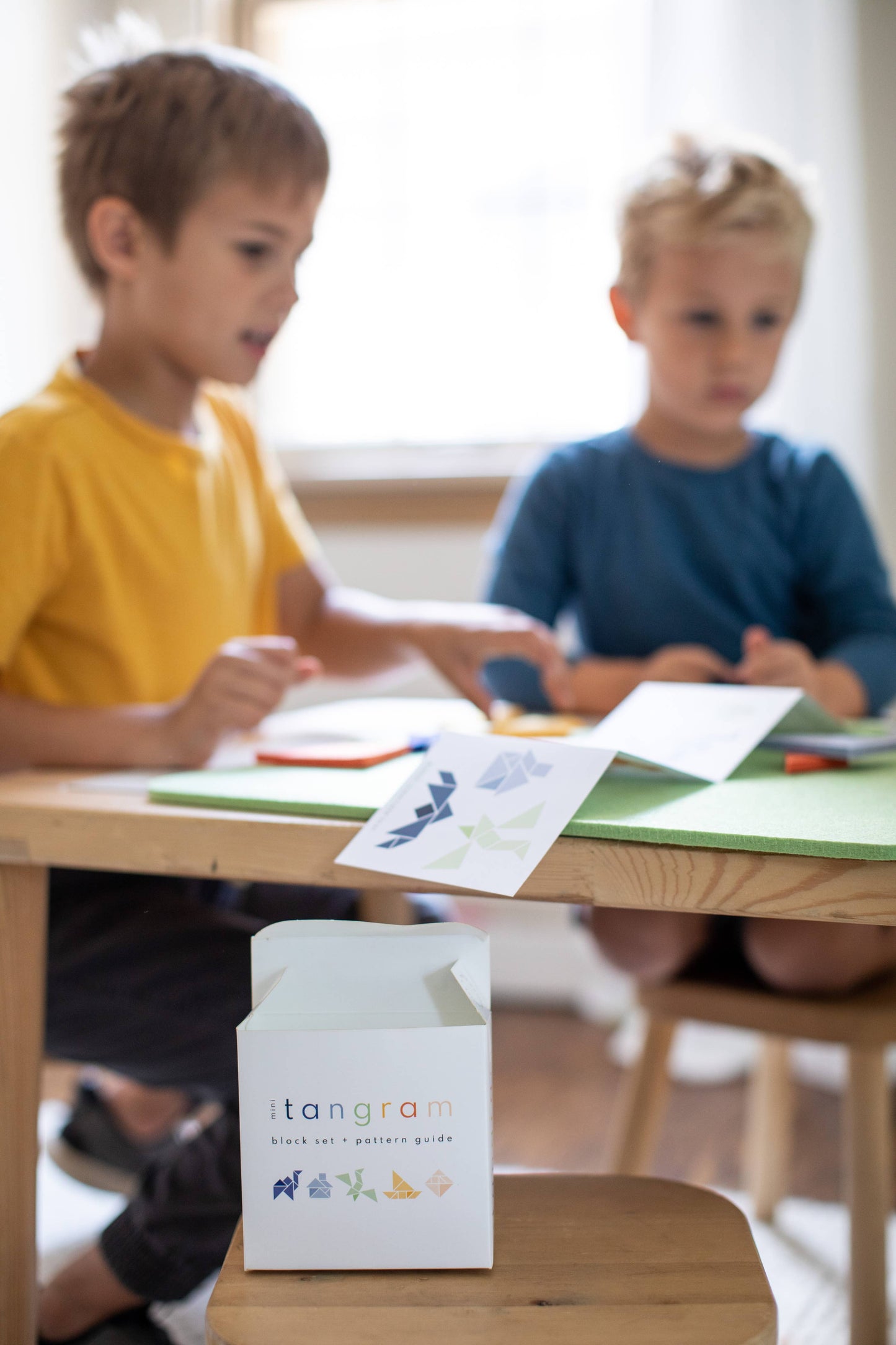Lowercase Toys - Mini Tangram Block Set
