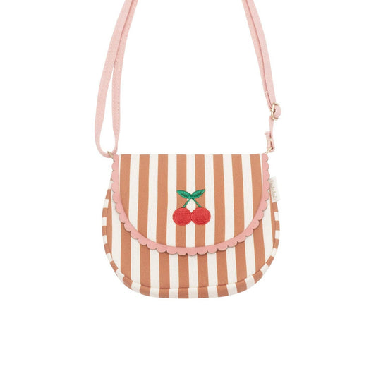 Rockahula Kids - Stripy Cherry Scallop Bag