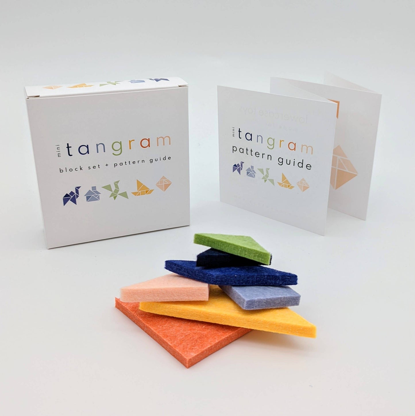 Lowercase Toys - Mini Tangram Block Set