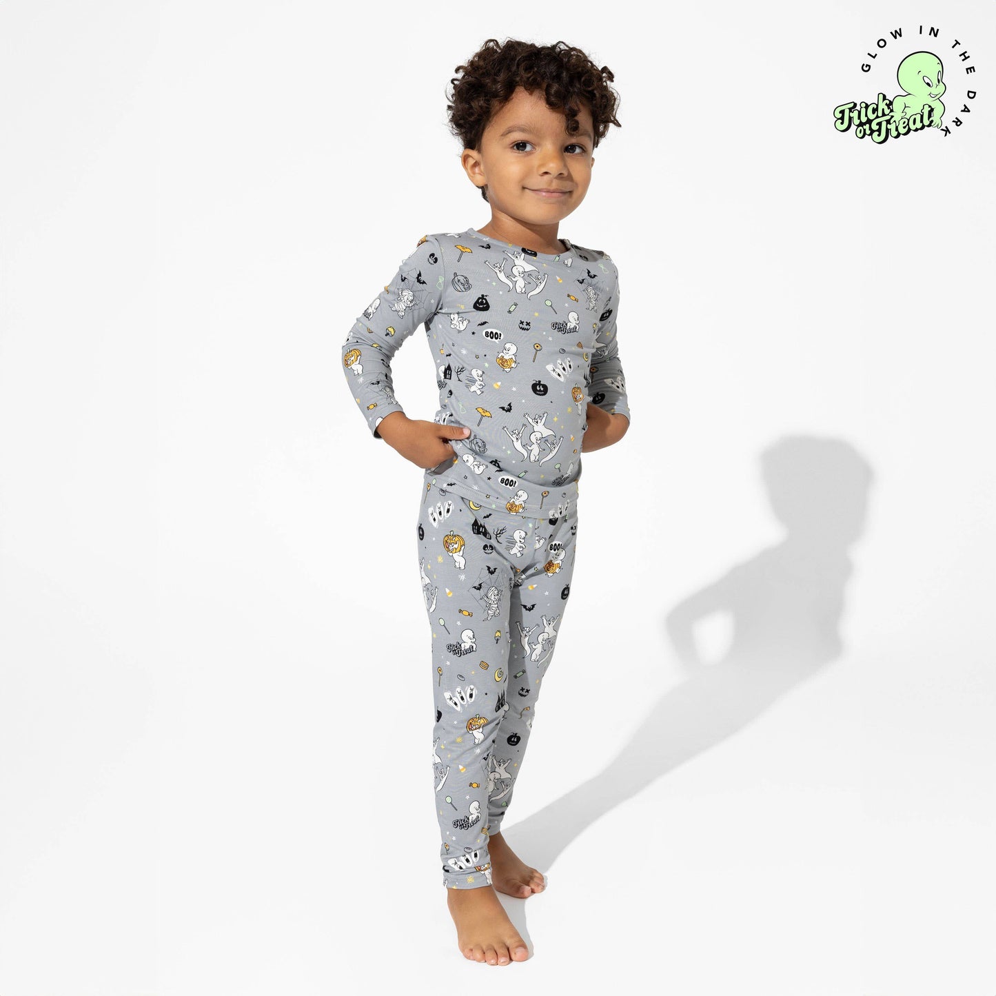 Bellabu Bear - Casper Halloween Bamboo Kids Pajamas