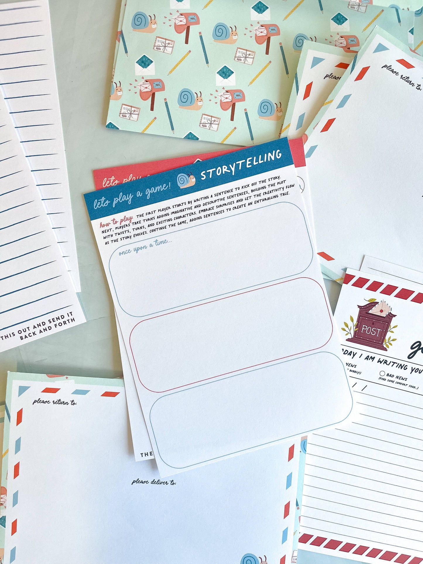 The Paxton Press - Snail Mail Kit