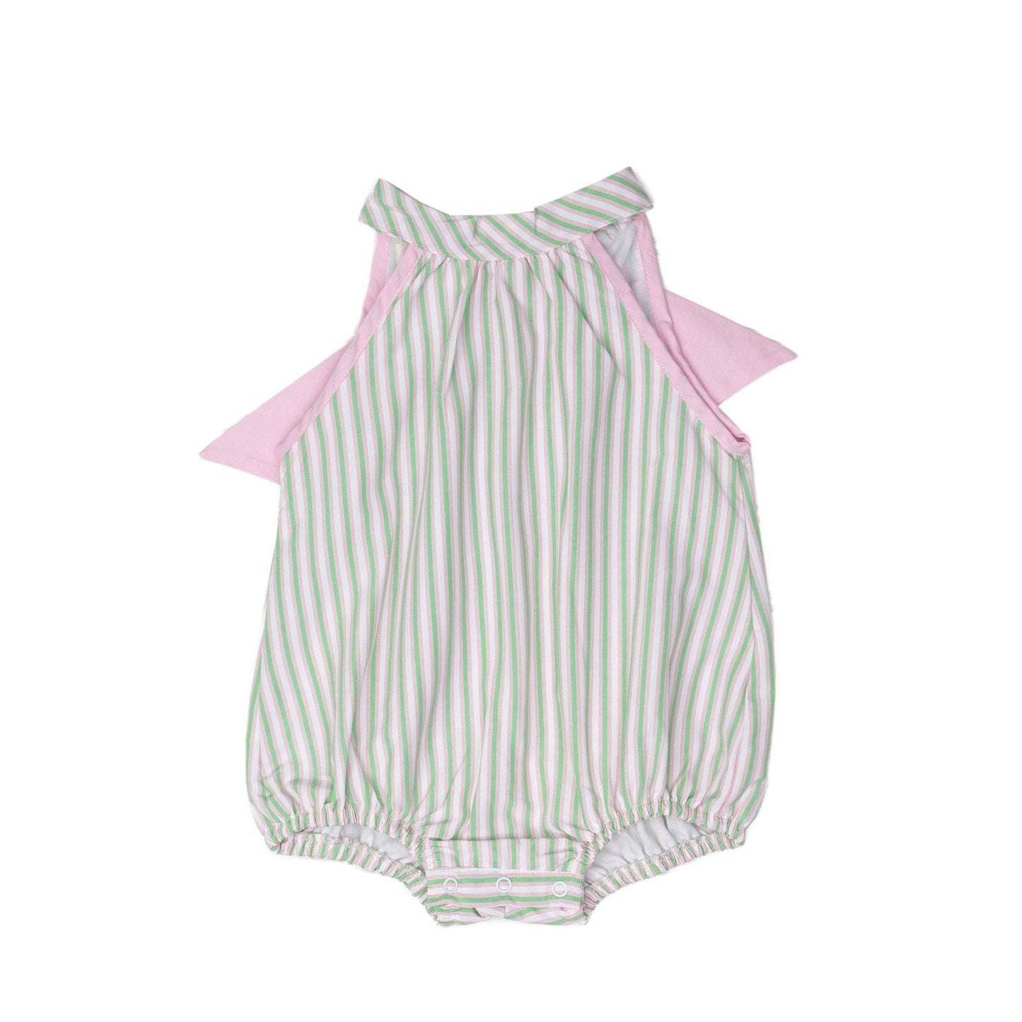 Mara Pink & Green Stripe Bubble