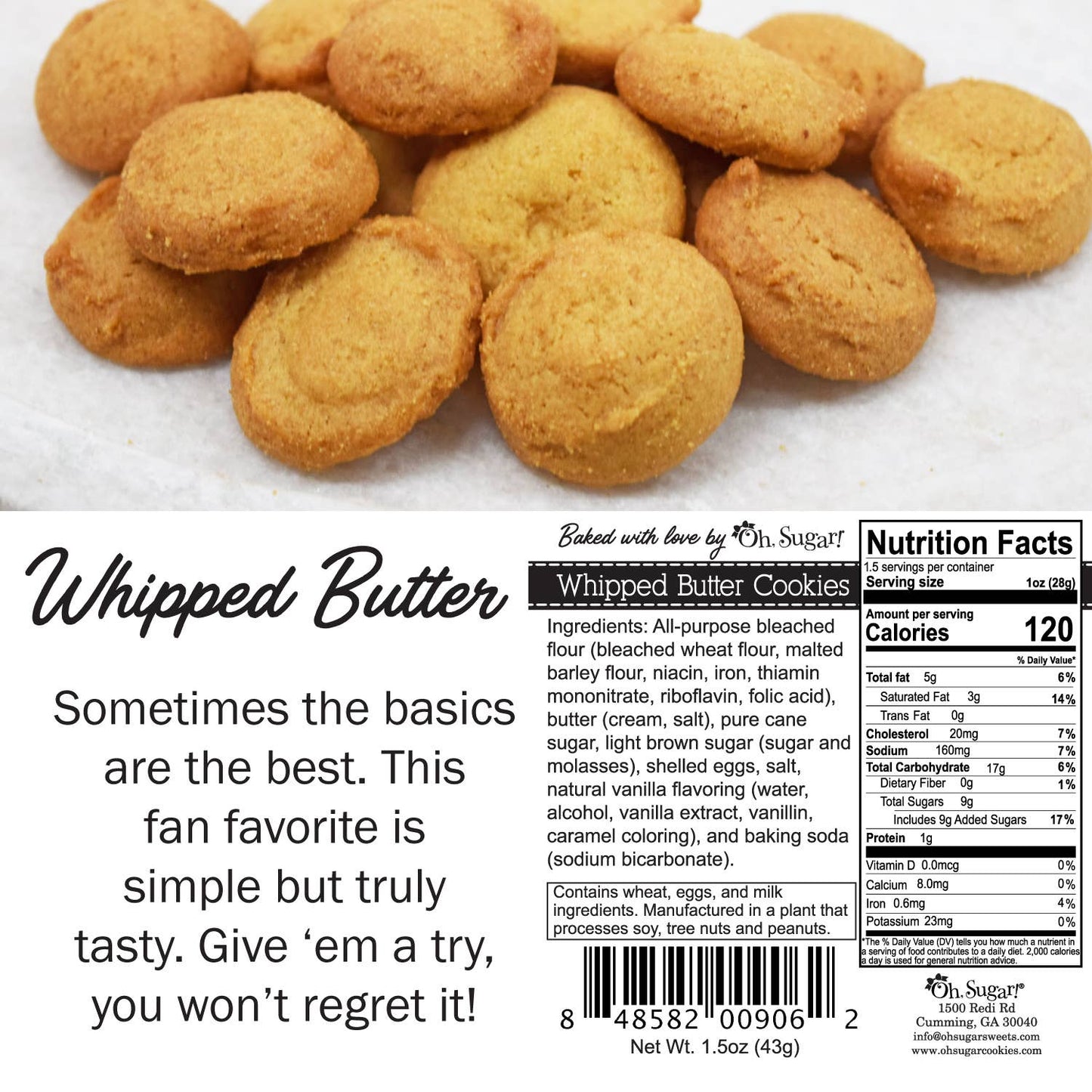 Oh, Sugar! - Cookies - Fall Small Cookie Bag Asst. #1