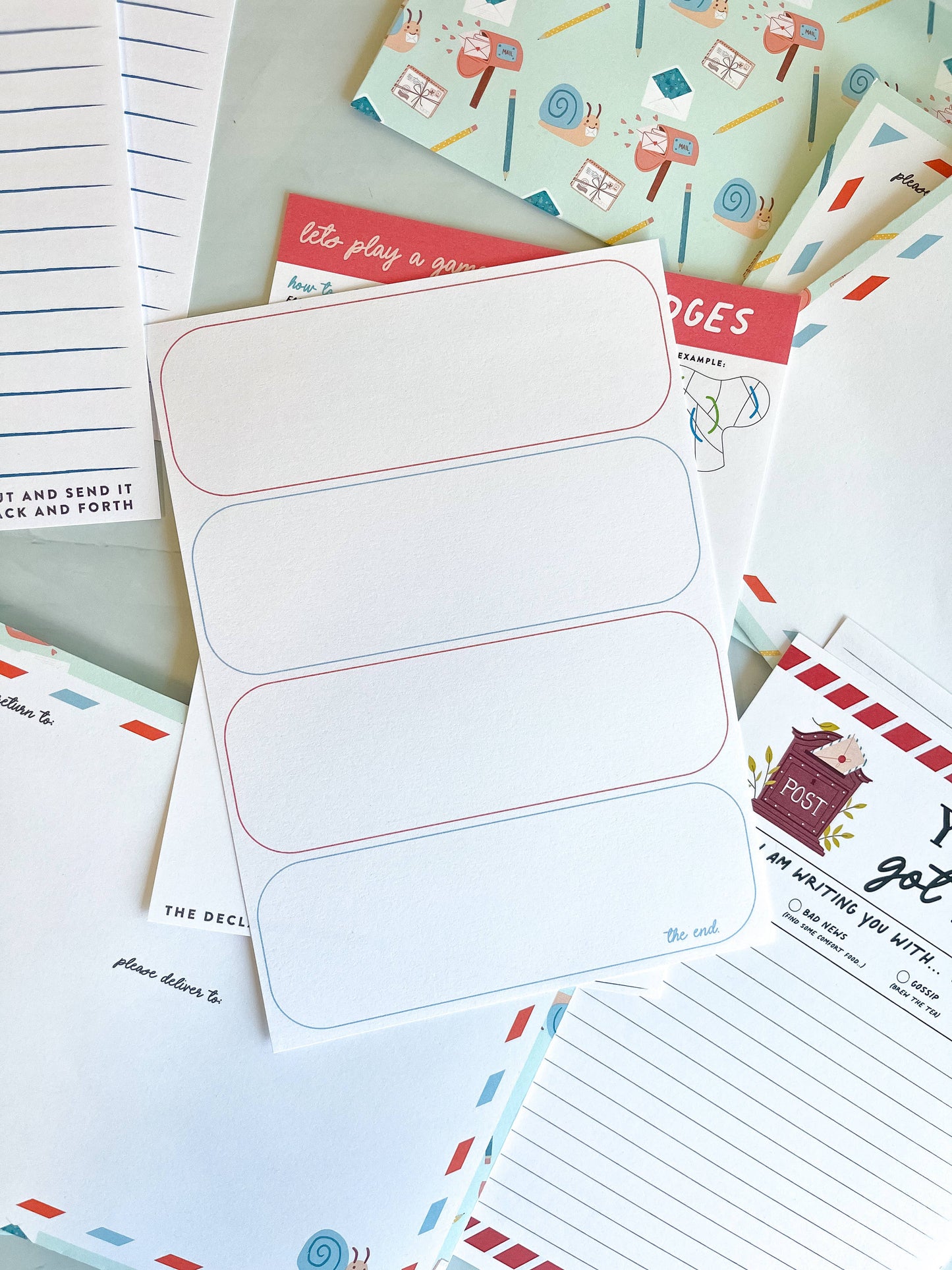 The Paxton Press - Snail Mail Kit
