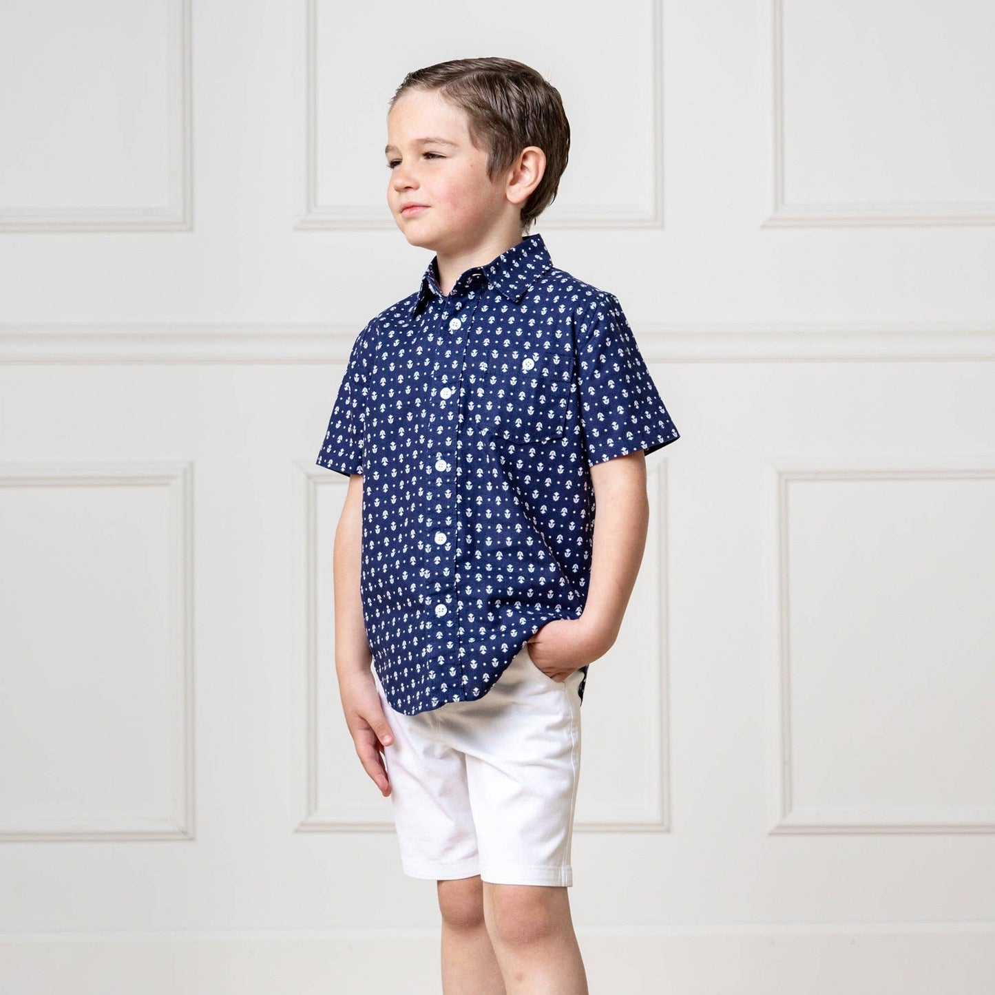 Hope and Henry - Organic Stretch Chino Short