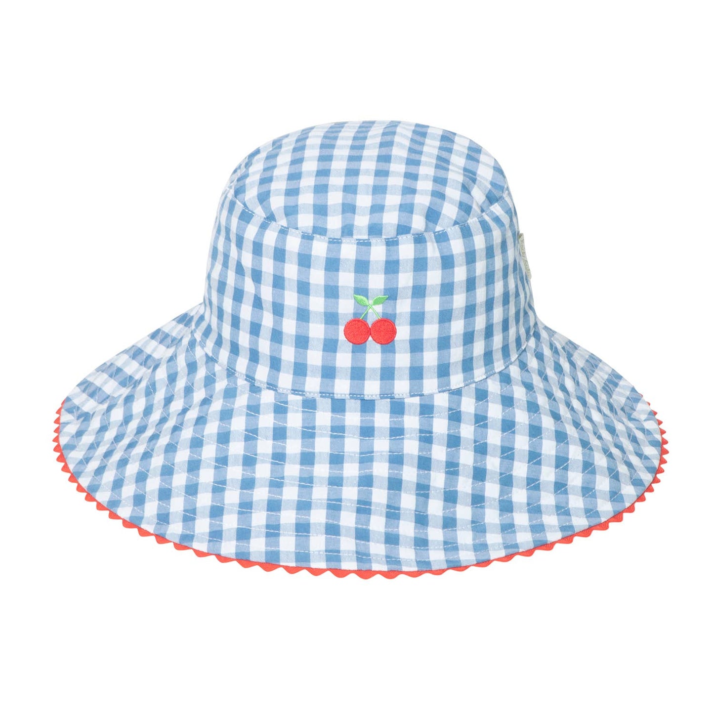 Rockahula Kids - Cherry Gingham Reversible Sun Hat 3-6 Years