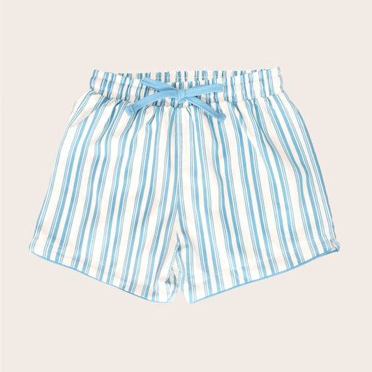 Saint Ida - Blue Stripe Swim Shorts