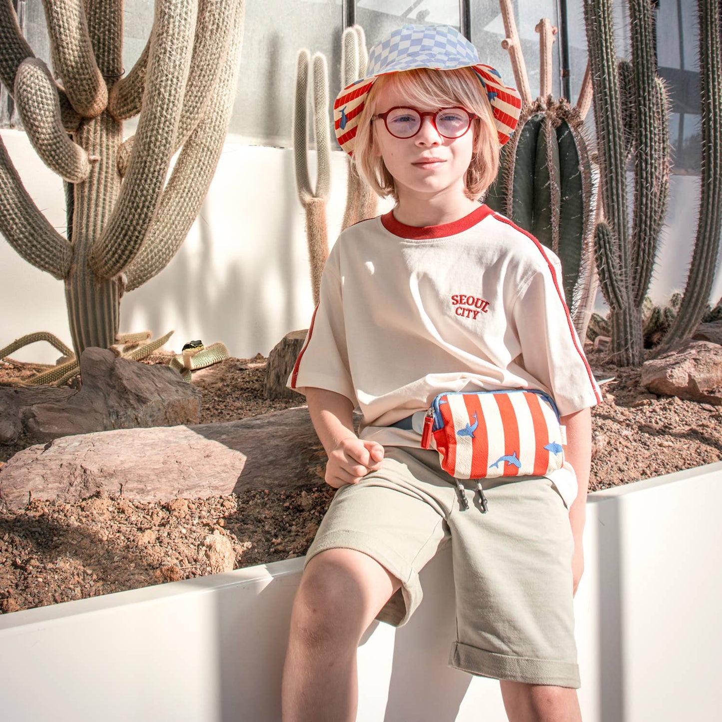 Rockahula Kids - Shark Reversible Bucket Hat 3-6 Years