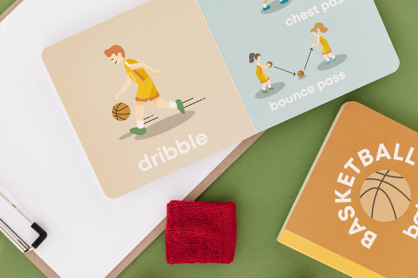 Left Hand Book House - Basketball Baby- Board Book