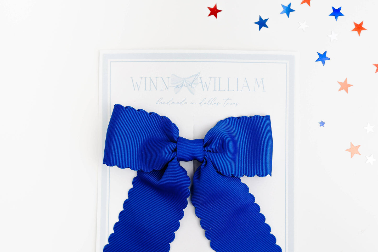 Scalloped Long-tail Bow