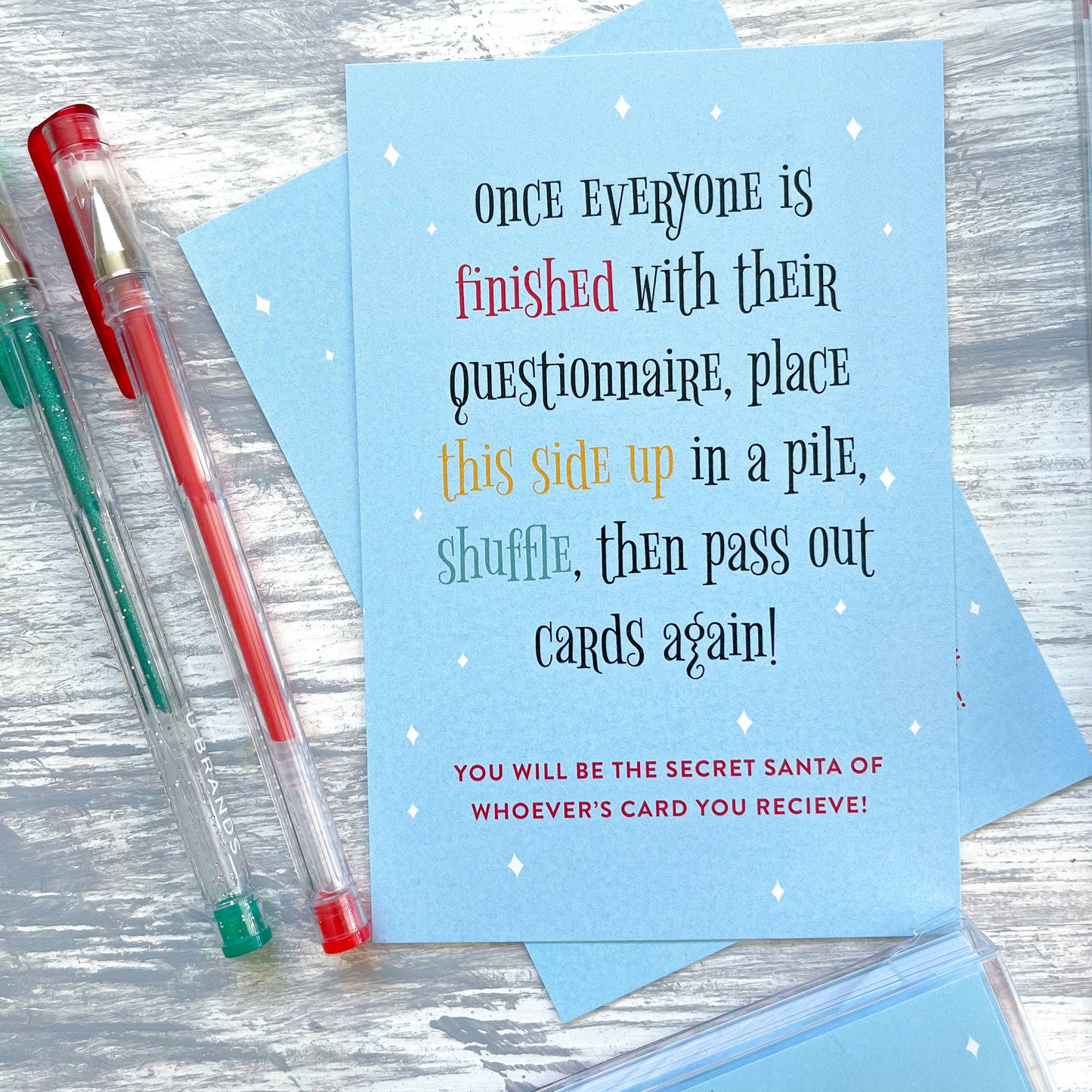 The Paxton Press - Secret Santa Activity Kit