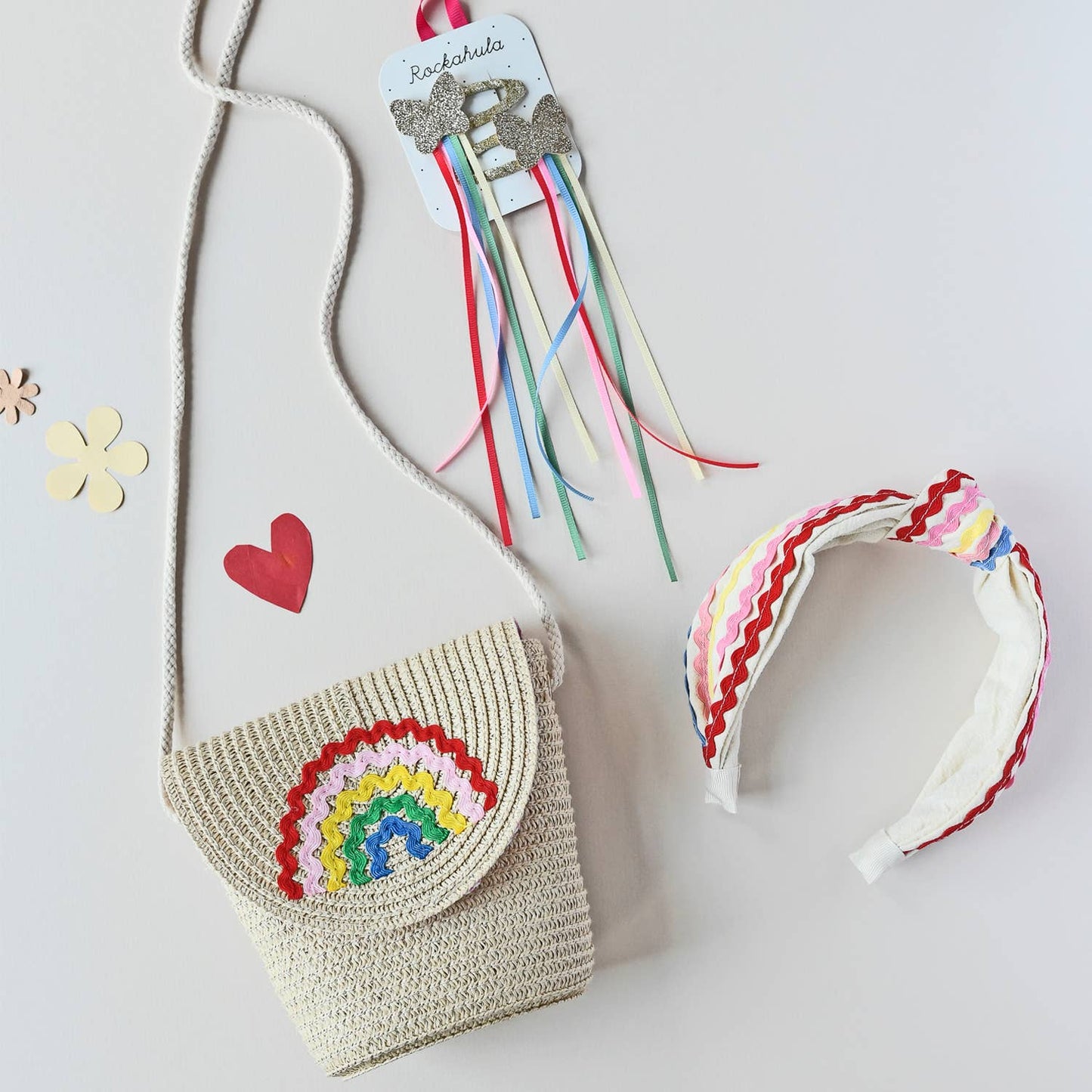 Rockahula Kids - Ric Rac Rainbow Knotted Headband