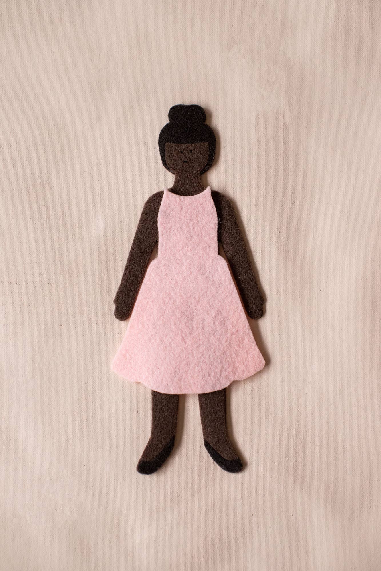 Lowercase Toys - Felt Doll - Starter Girl in Cocoa