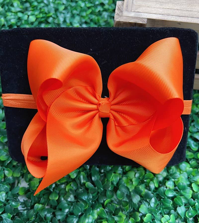 6.5"HEADBAND BOW! CHOOSE YOUR FAVORITE COLOR.HB-2024H2
