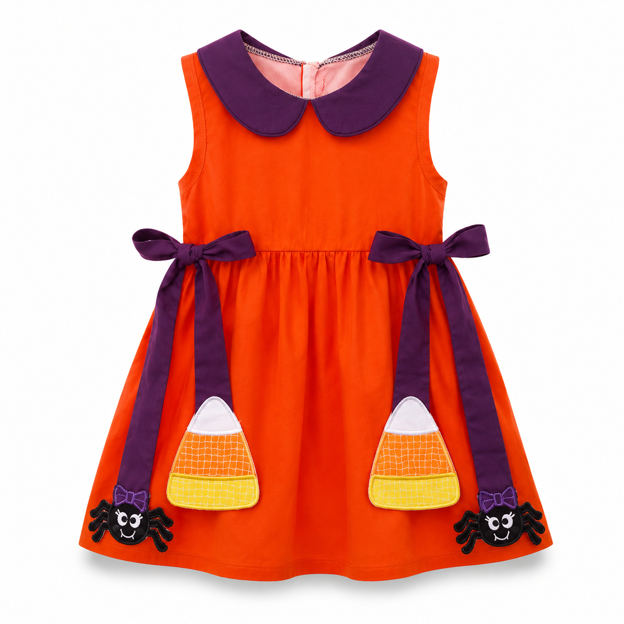 Spider/Candy Corn Dress