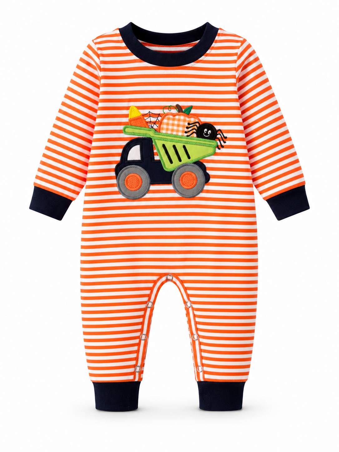Halloween Dump Truck Boy Long Bubble