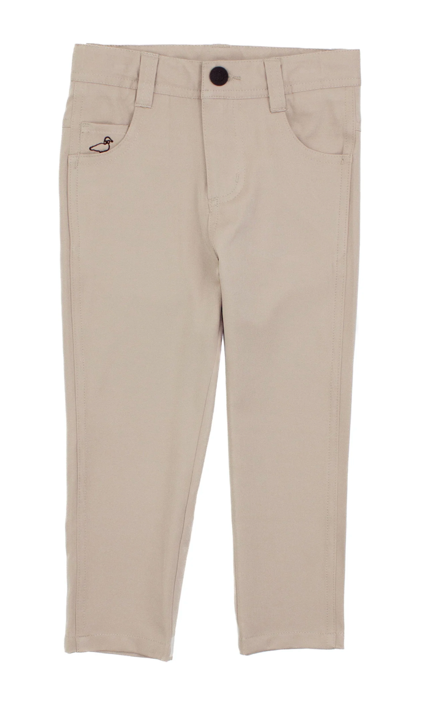 Boys Fairway Performance Pant Khaki- Properly Tied