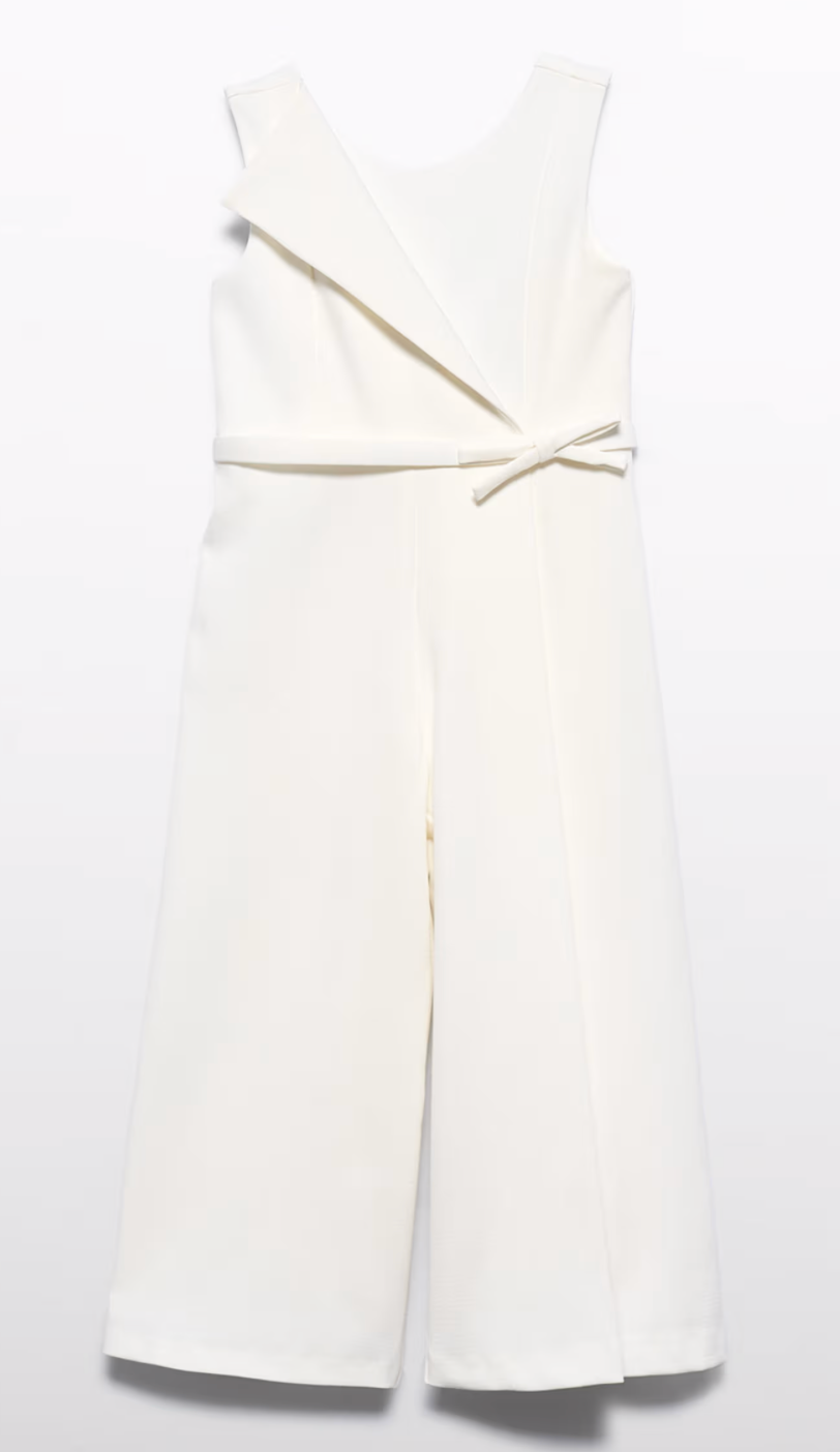 Girl Crepe Jumpsuit
