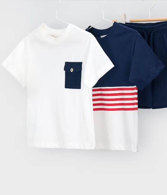 Knit 4th July shirt