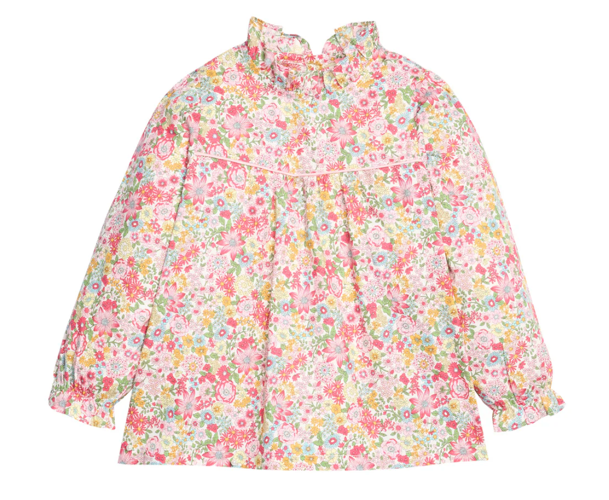 Jody Dress - Magenta Clip Dot Stripe