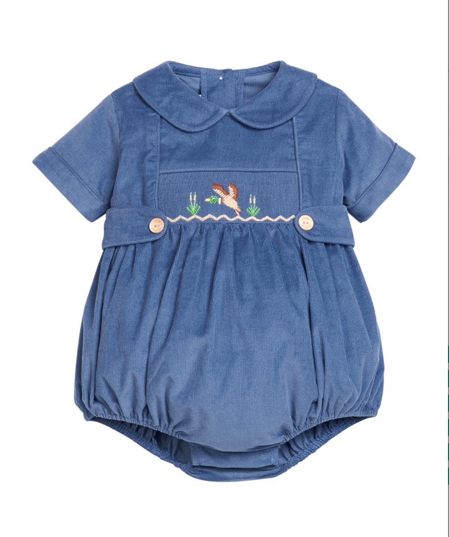 Smocked Daniel Bubble - Flying Mallard