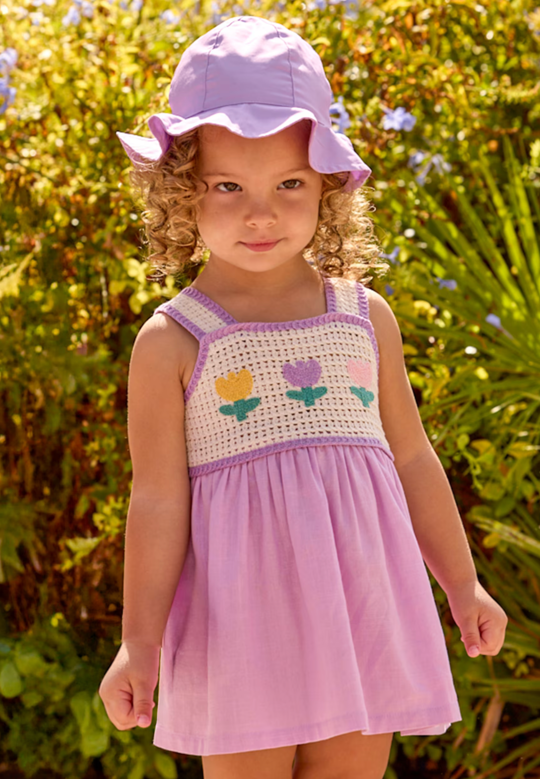 Mayoral - Baby Girl Crochet Dress