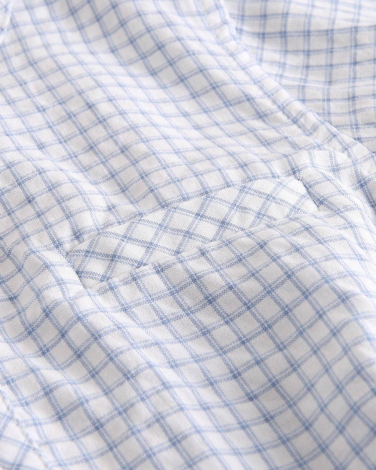 Dadati - Pastel blue checkered boy's shirt