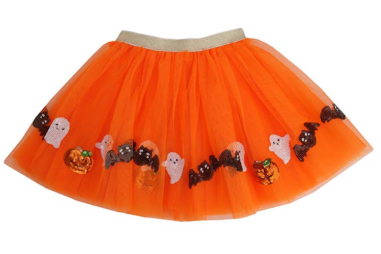 Sparkle Sisters by Couture Clips - Happy Halloween Tutu