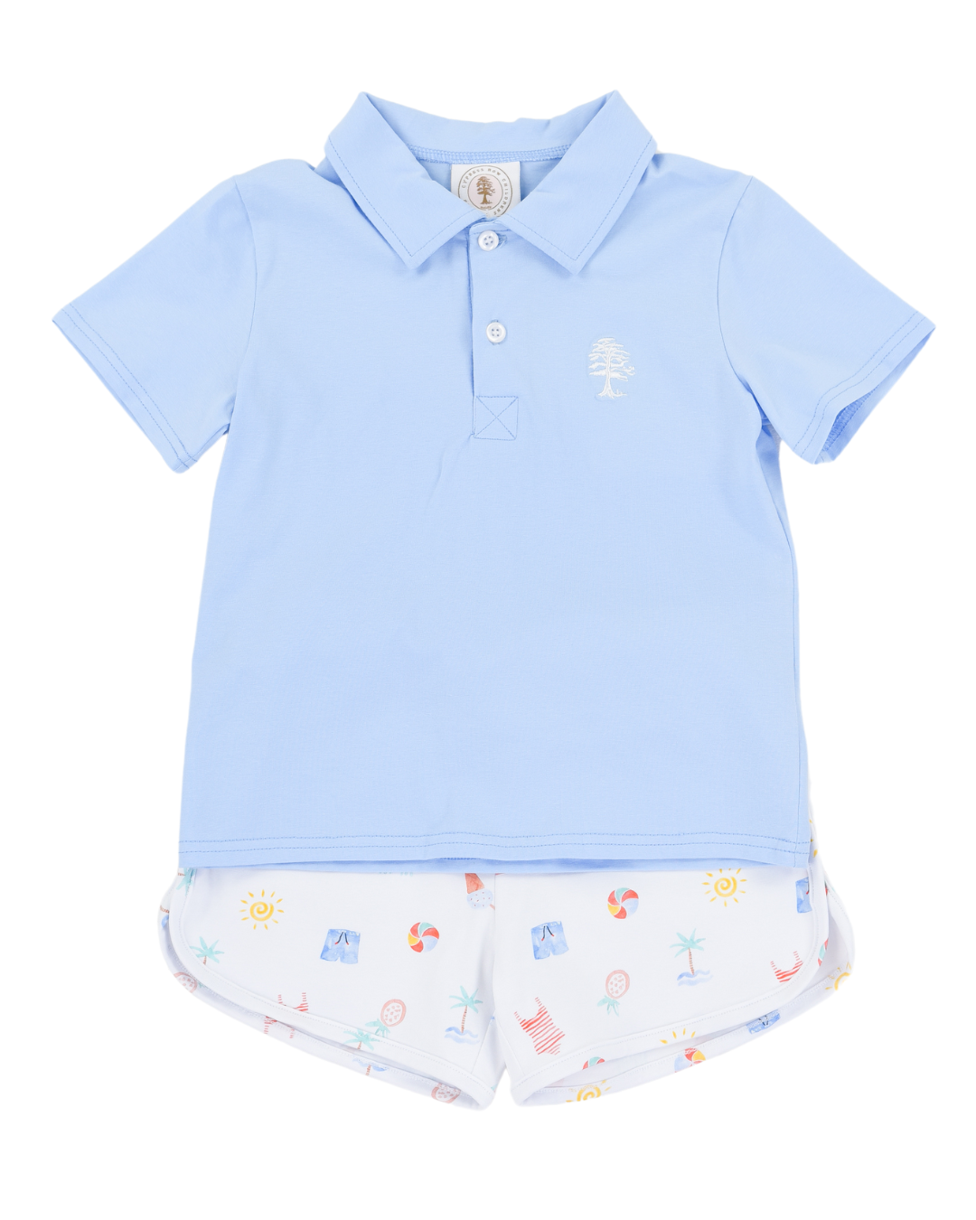 Cypress Row Childrens - Salt Water Soiree Porter Polo Set