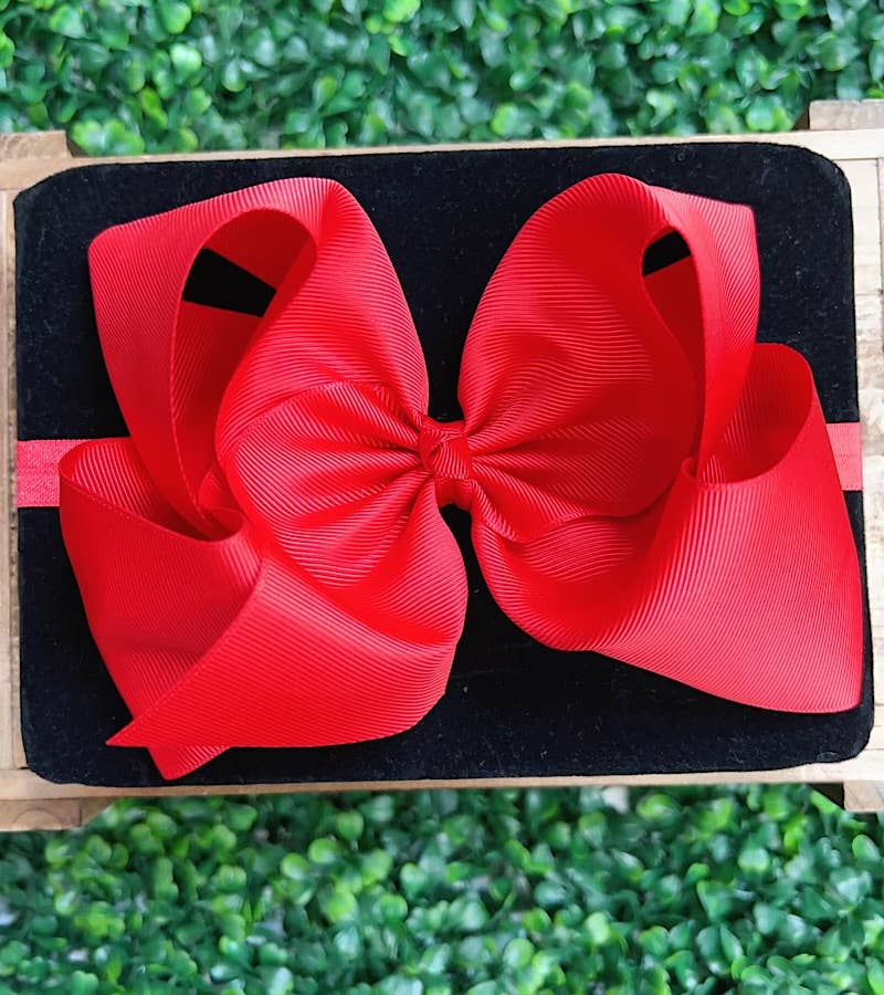 6.5"HEADBAND BOW! CHOOSE YOUR FAVORITE COLOR.HB-2024H2
