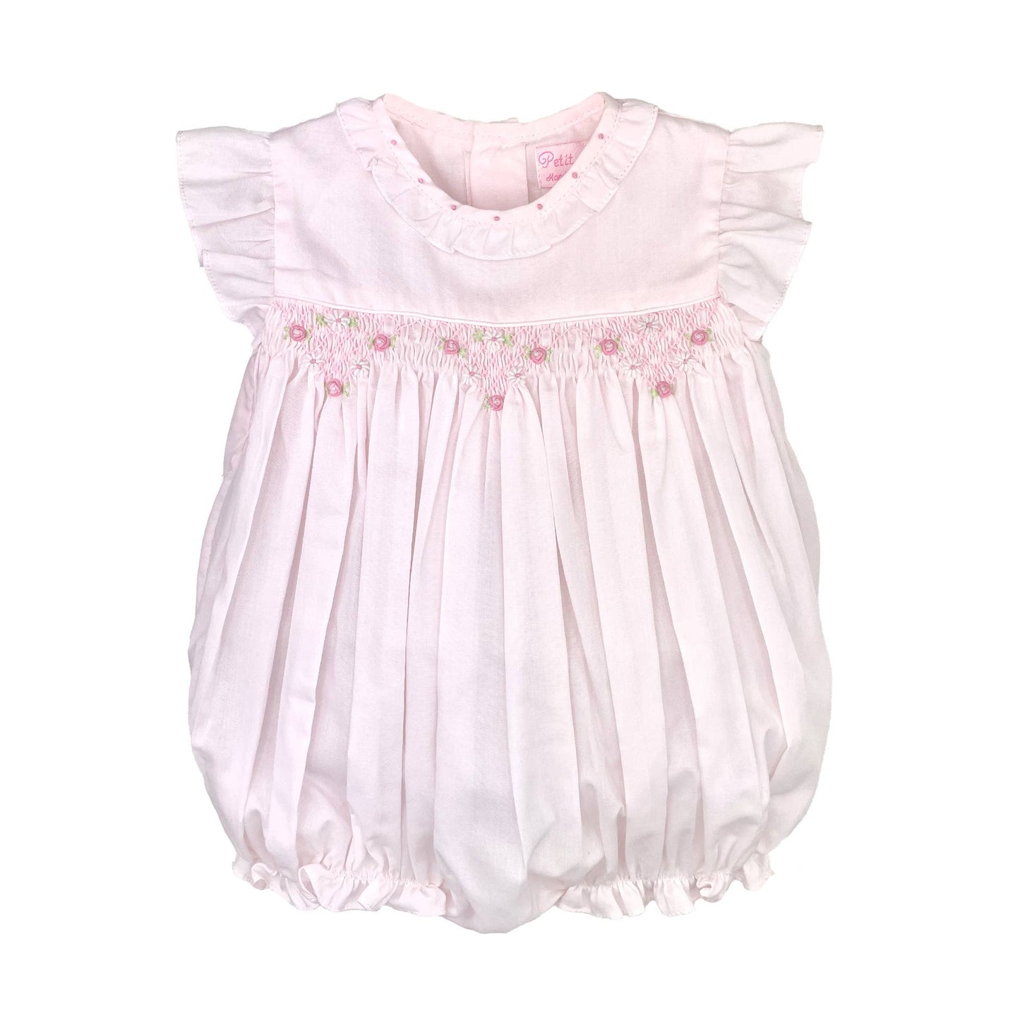 Petit Ami & Zubels - Corded Smocked Heirloom Bubble