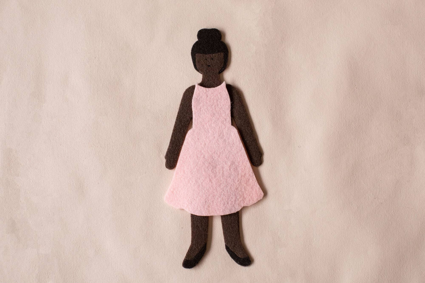 Lowercase Toys - Felt Doll - Starter Girl in Cocoa