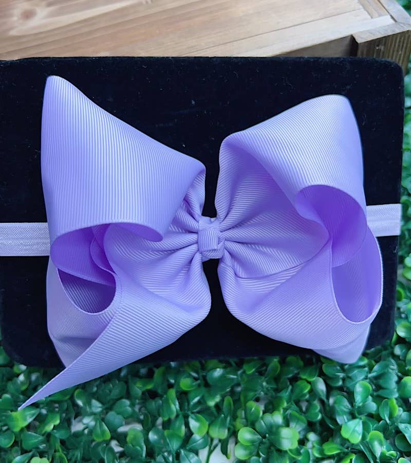 6.5"HEADBAND BOW! CHOOSE YOUR FAVORITE COLOR.HB-2024H2