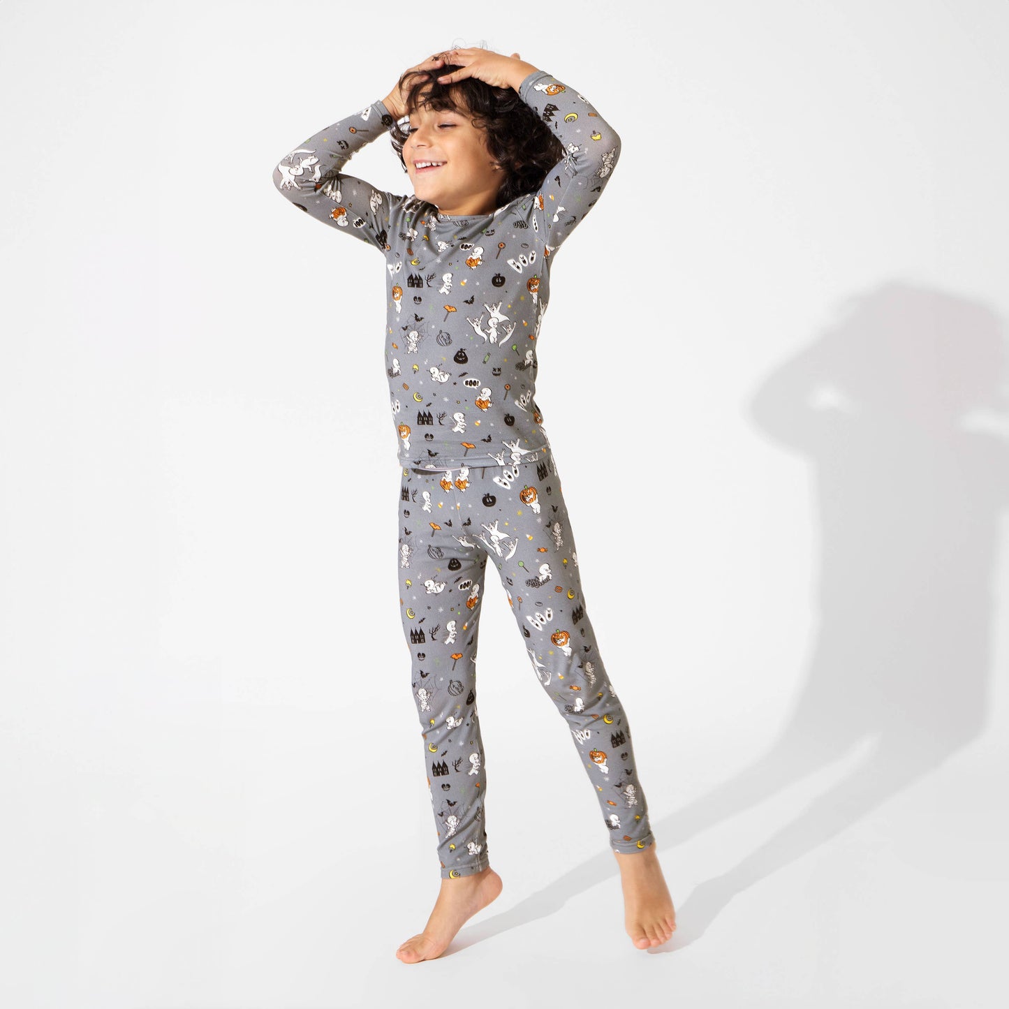 Bellabu Bear - Casper Halloween Bamboo Kids Pajamas