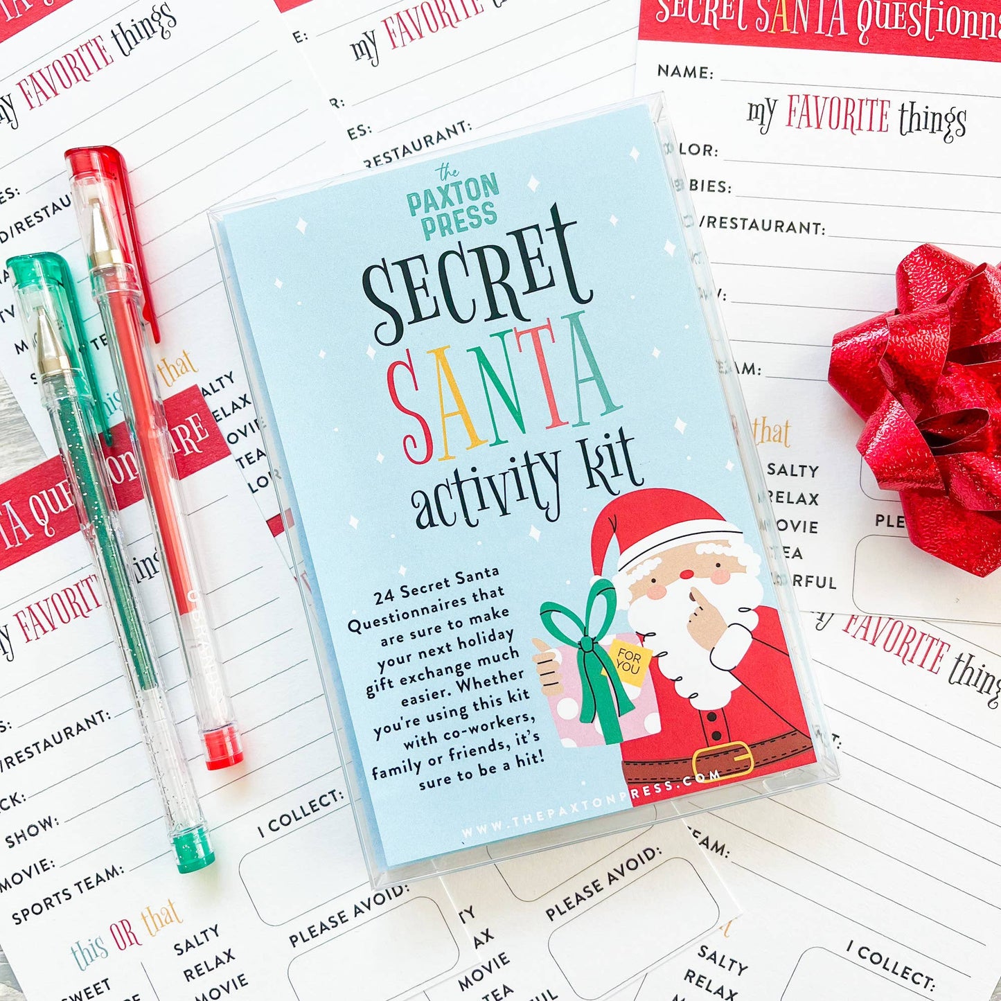 The Paxton Press - Secret Santa Activity Kit