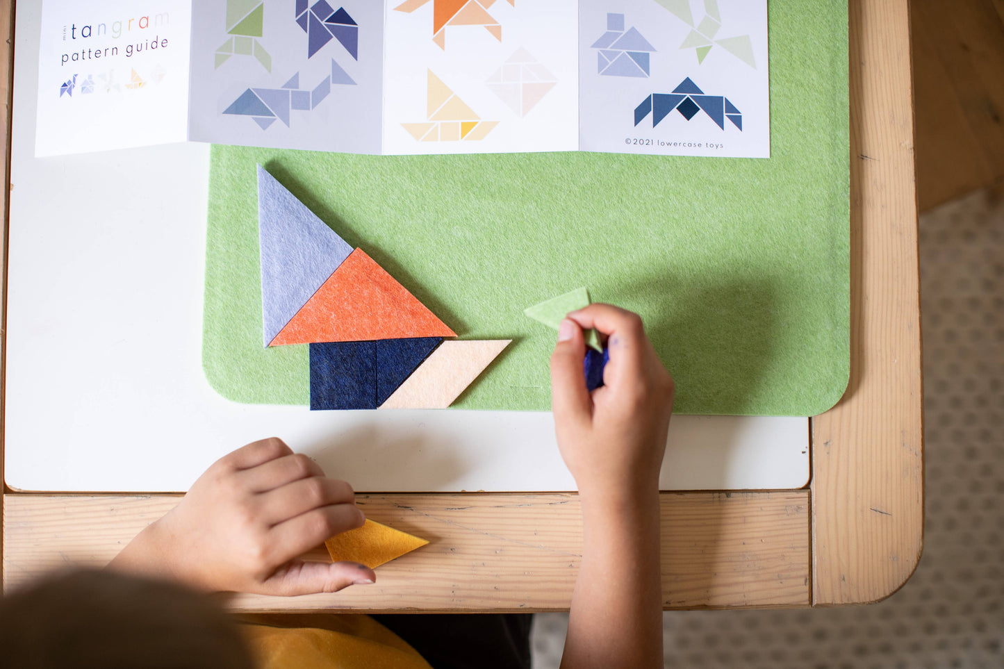 Lowercase Toys - Mini Tangram Block Set