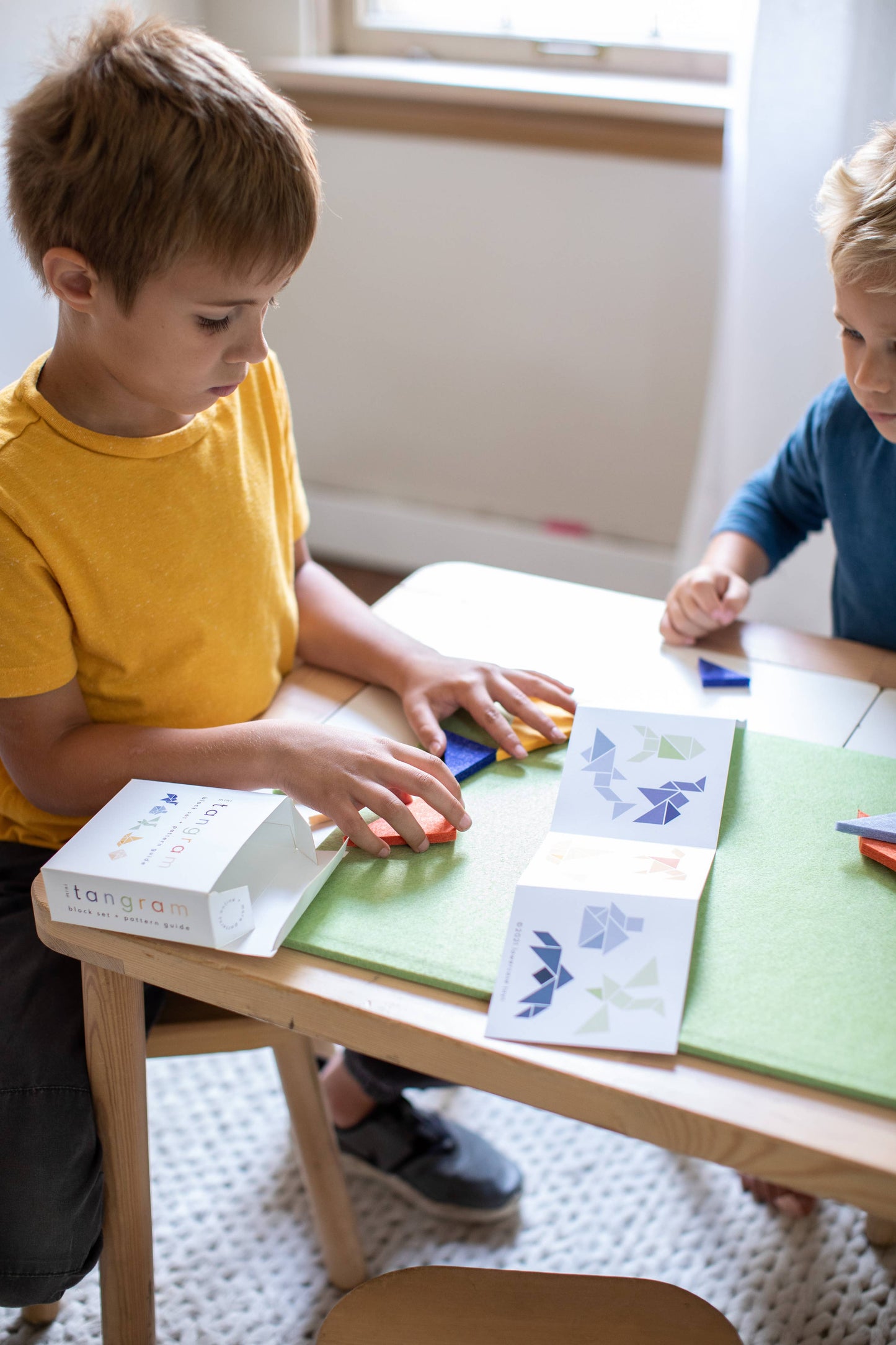 Lowercase Toys - Mini Tangram Block Set