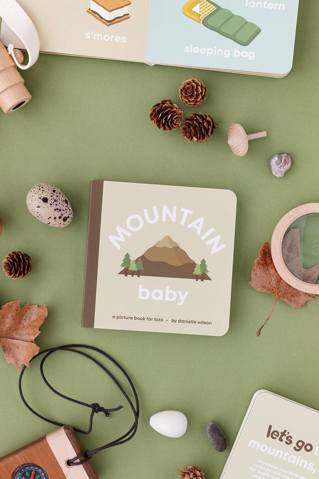 Left Hand Book House - Mountain Baby- Board Book