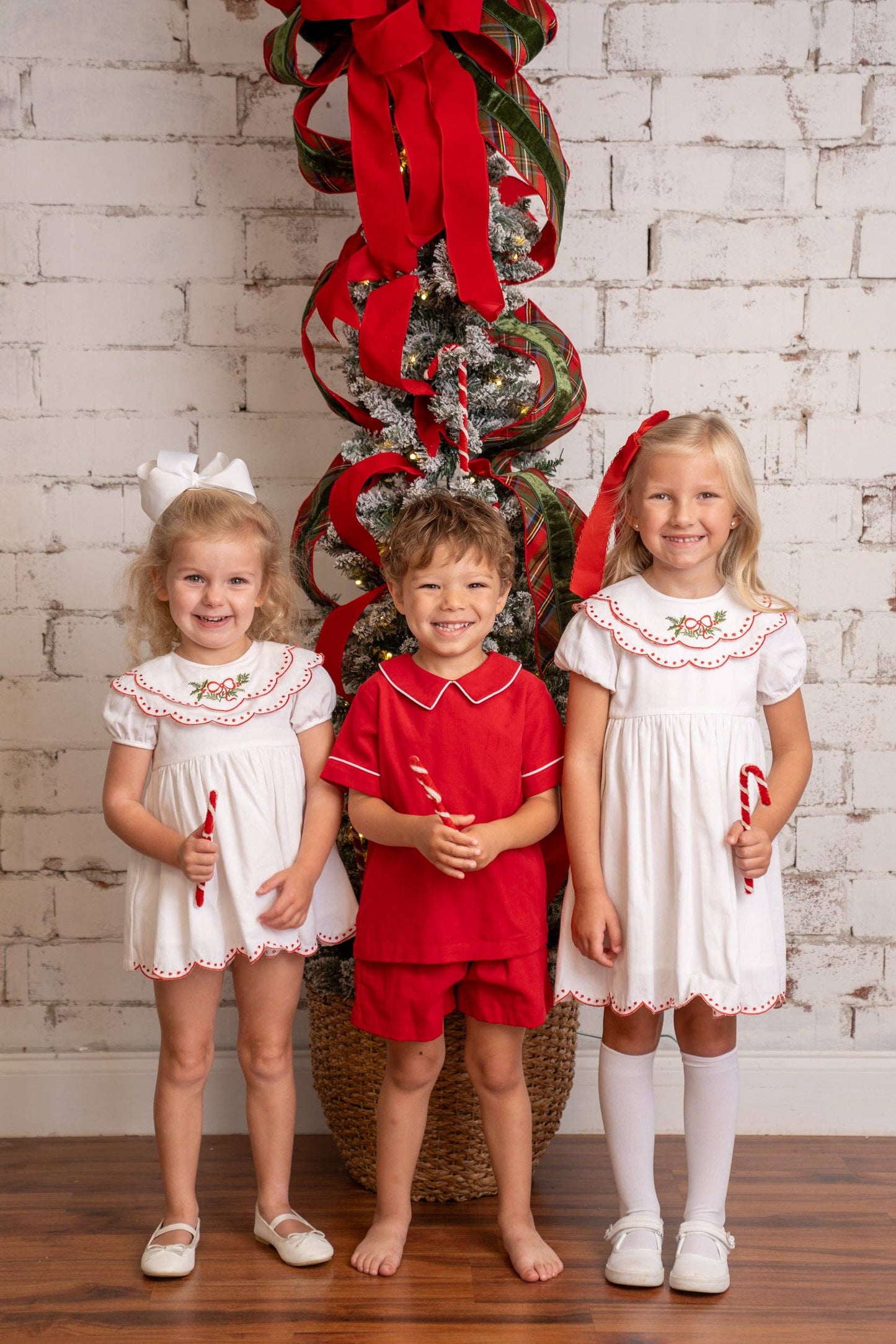 The Oaks Apparel Company - John Red Cord Short Set